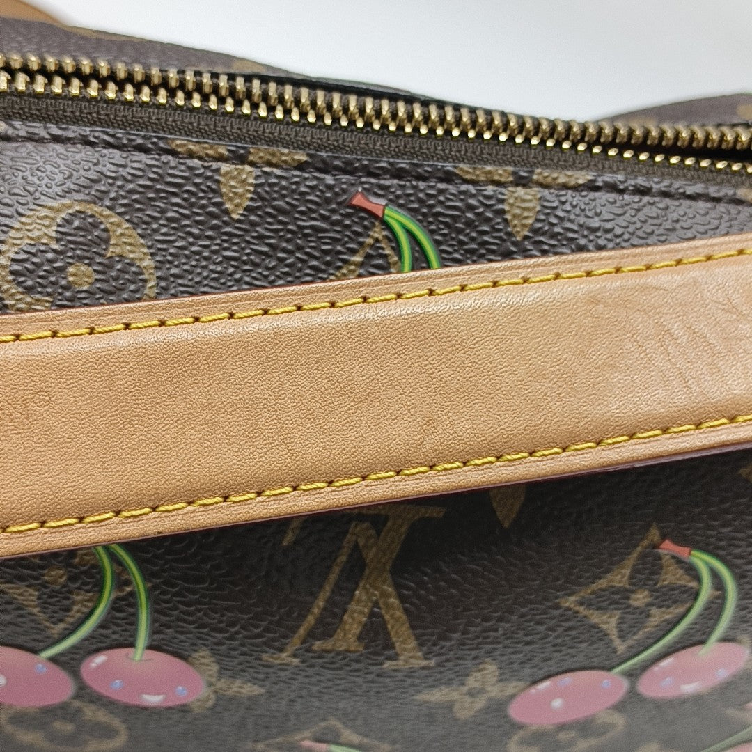 SIDE TRUNK MM Monogram Coated Canvas Brown