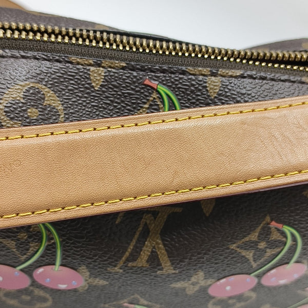 SIDE TRUNK MM Monogram Coated Canvas Brown