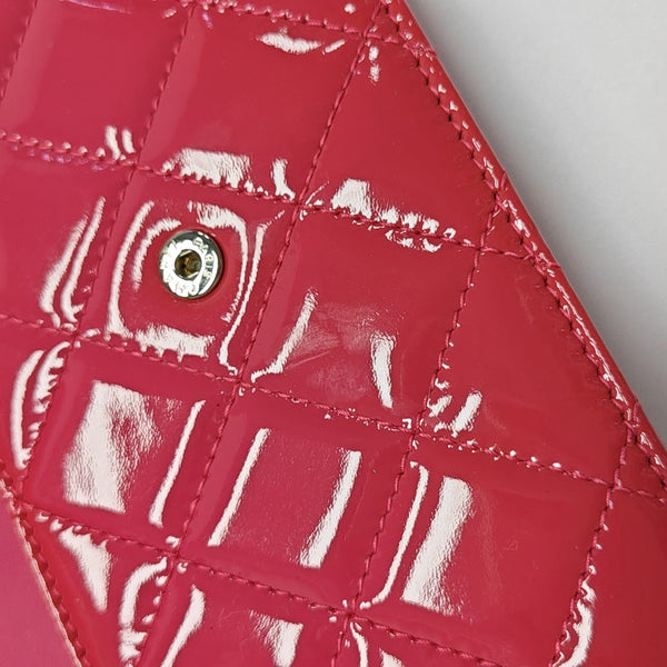 WOC Quilted Calfskin Red