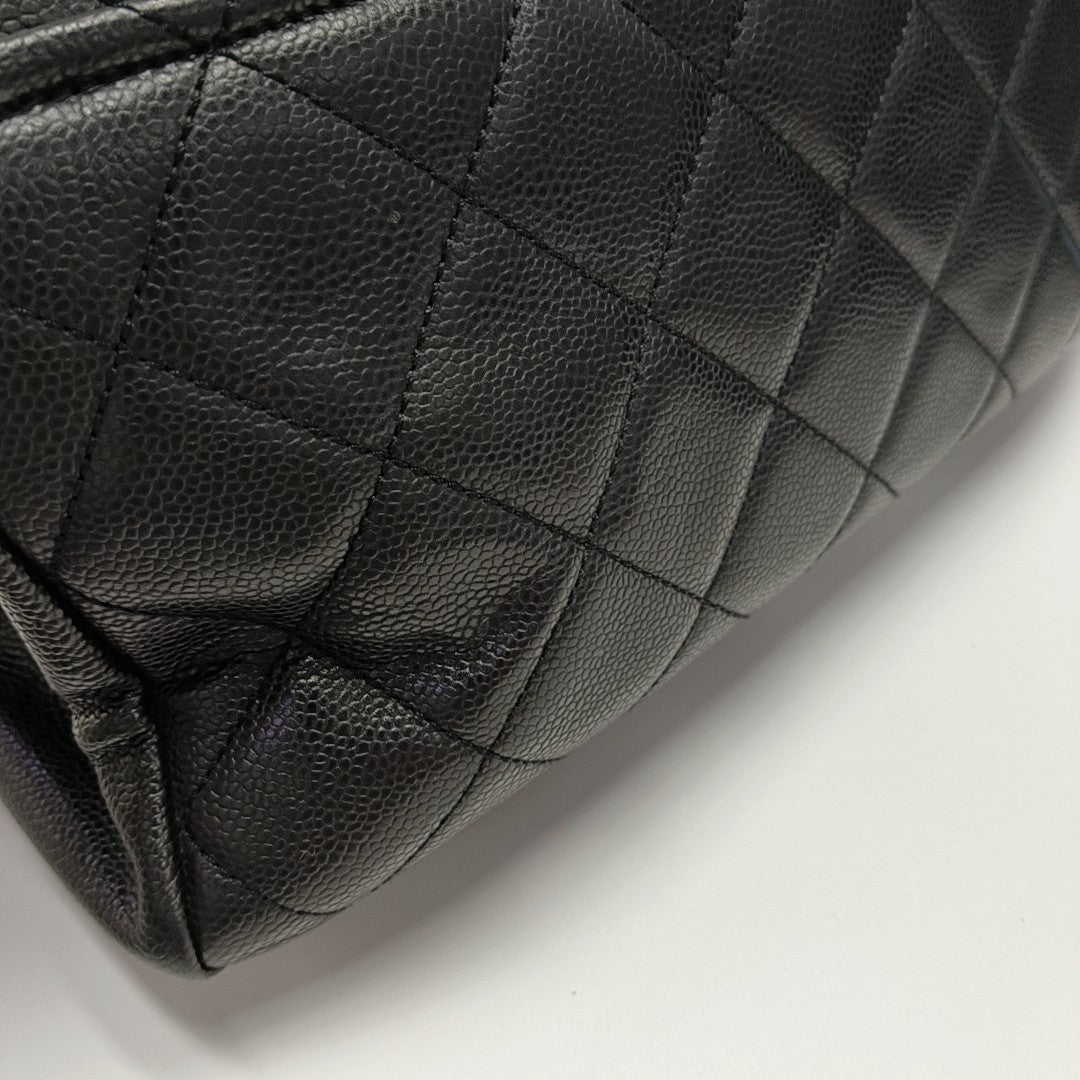 CC TIMELESS SOFT Quilted Grained Calfskin Black