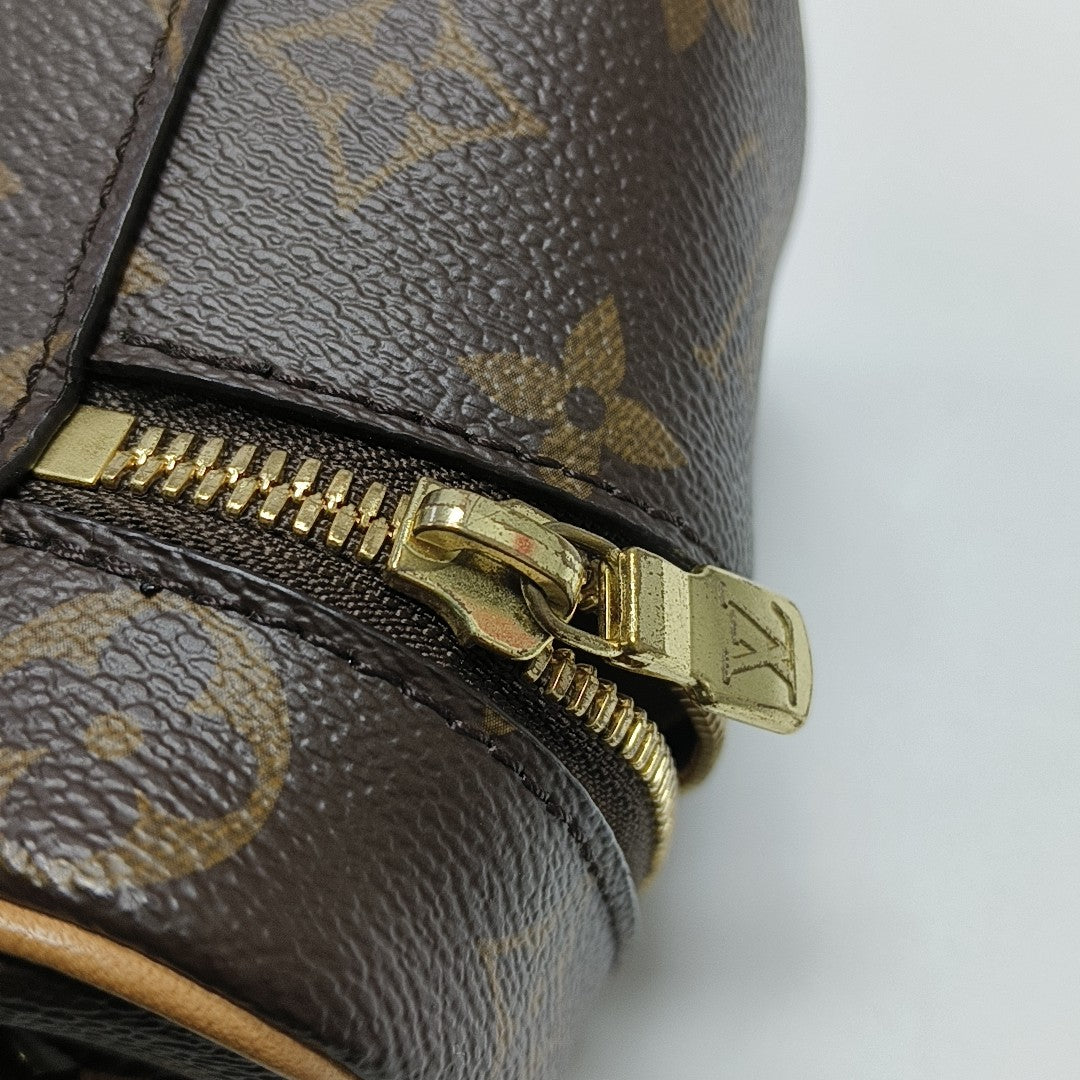 NICE Super Mini Monogram Coated Canvas Brown