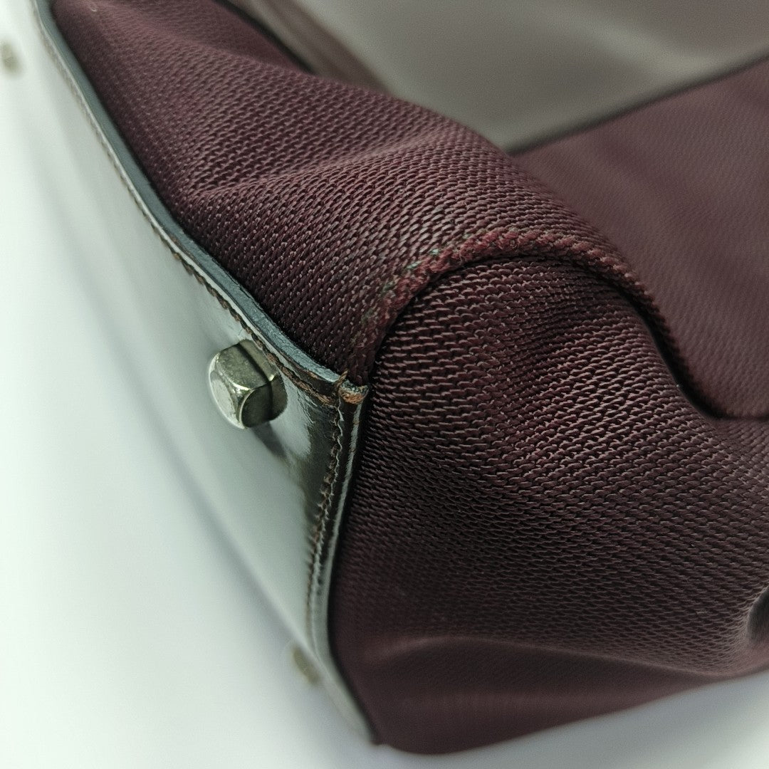 Satchel Calfskin Red