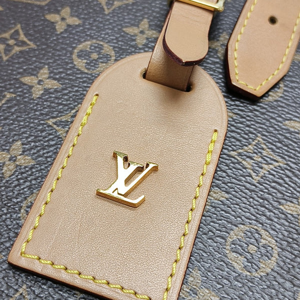 BOITE CHAPEAU PM Monogram Coated Canvas Brown