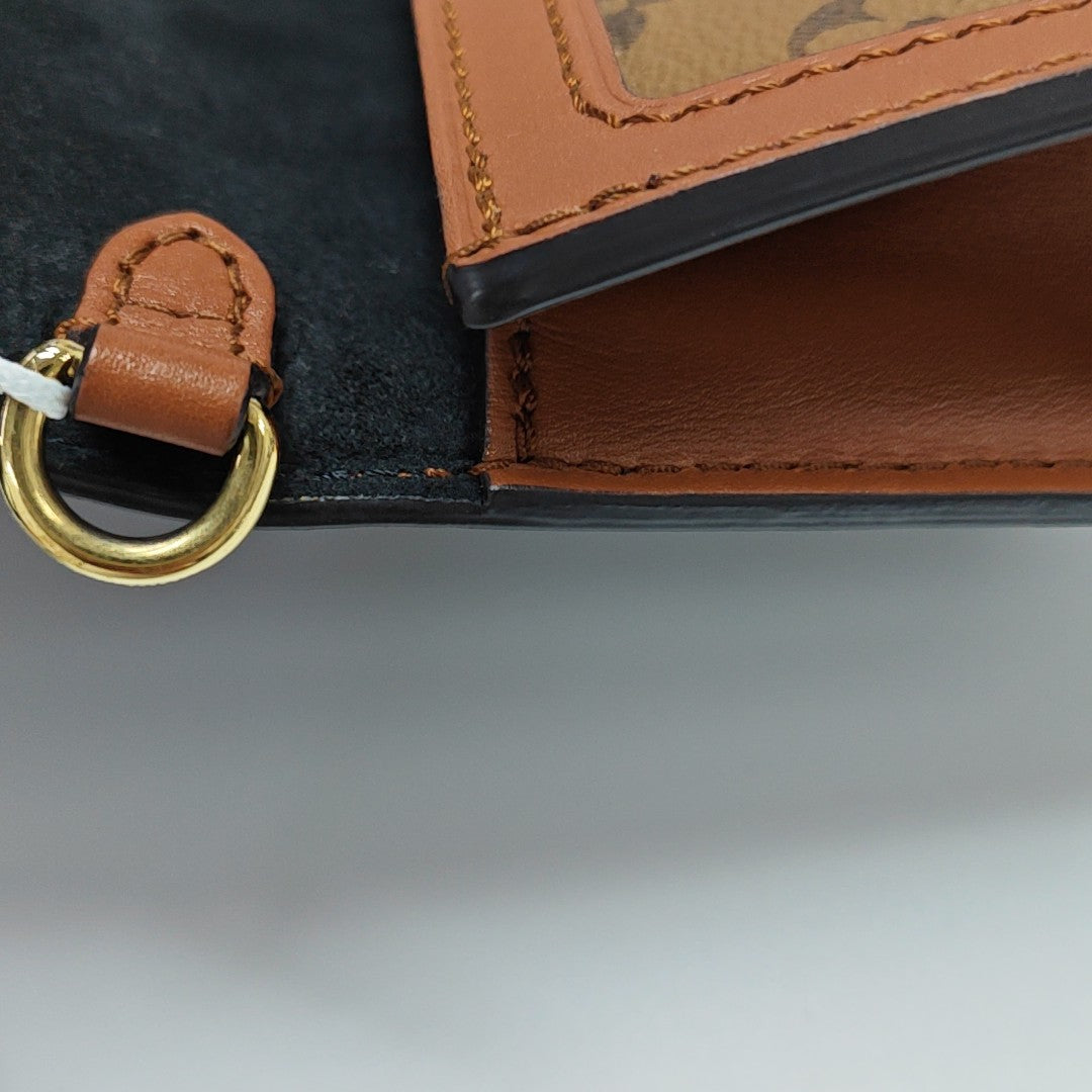 DAUPHINE Monogram Coated Canvas Brown