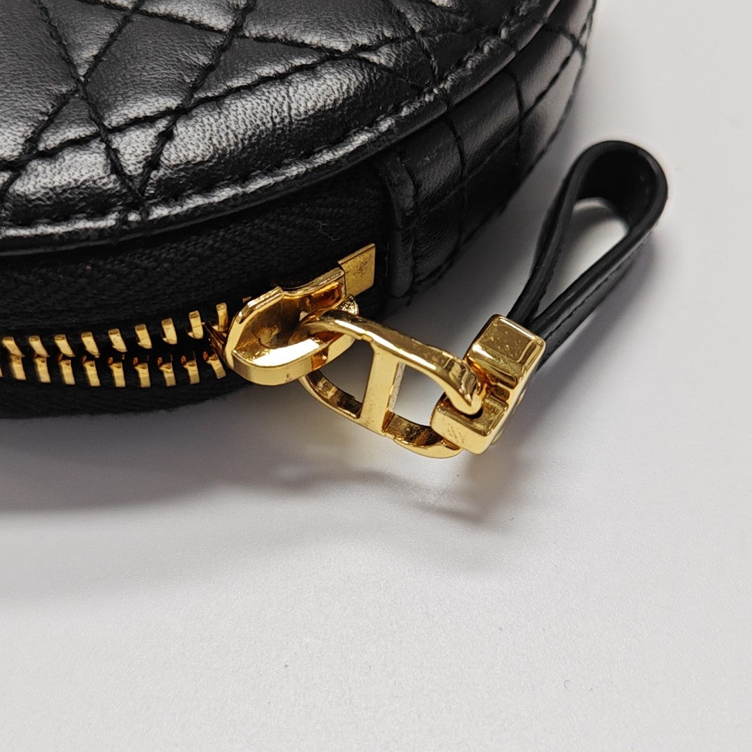 Dior Caro Cannage Lambskin Black
