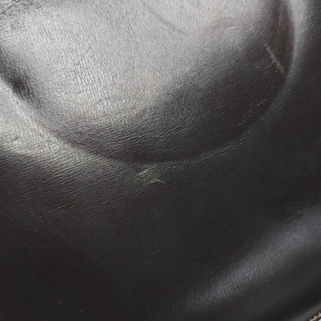 Calfskin Top Handle Bag Brown