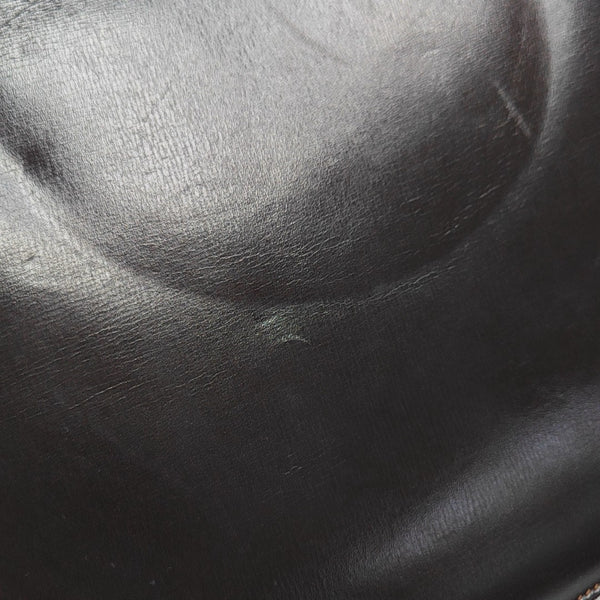 Calfskin Top Handle Bag Brown