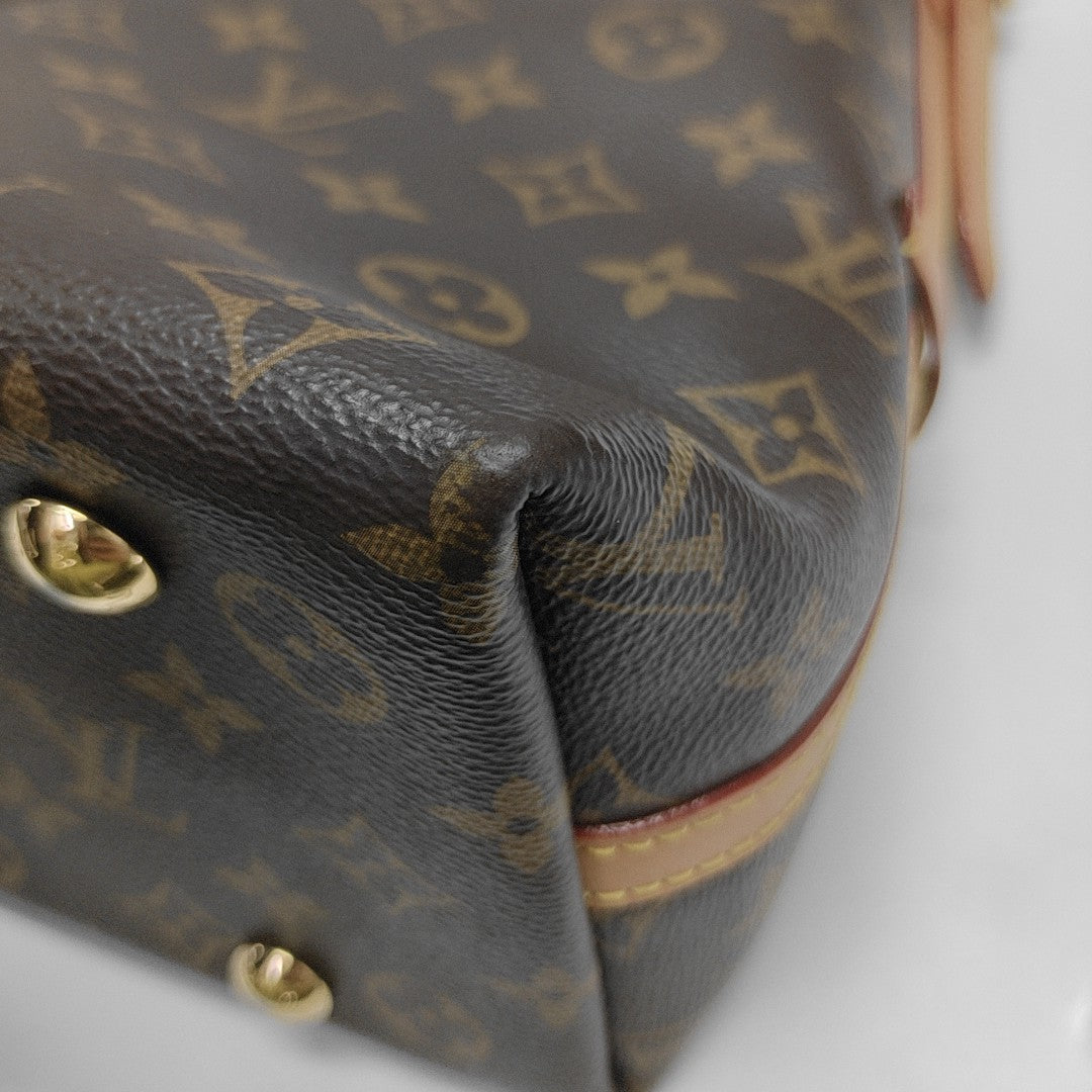 CARRYALL PM Monogram Coated Canvas Brown
