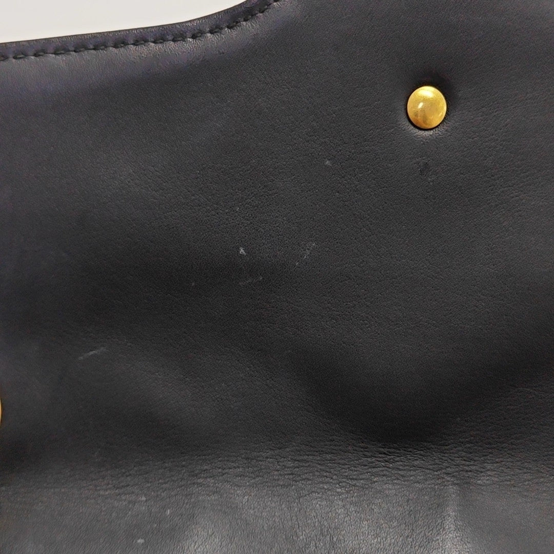 GG Marmont Medium Quilted Velvet Black
