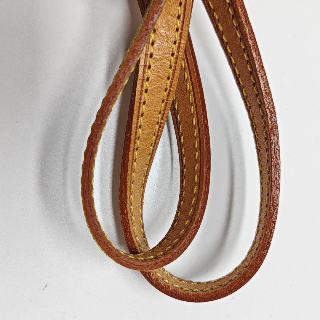 TWIN GM Monogram Coated Canvas Brown