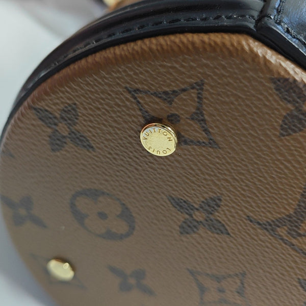 CANNES PM Monogram Coated Canvas Brown