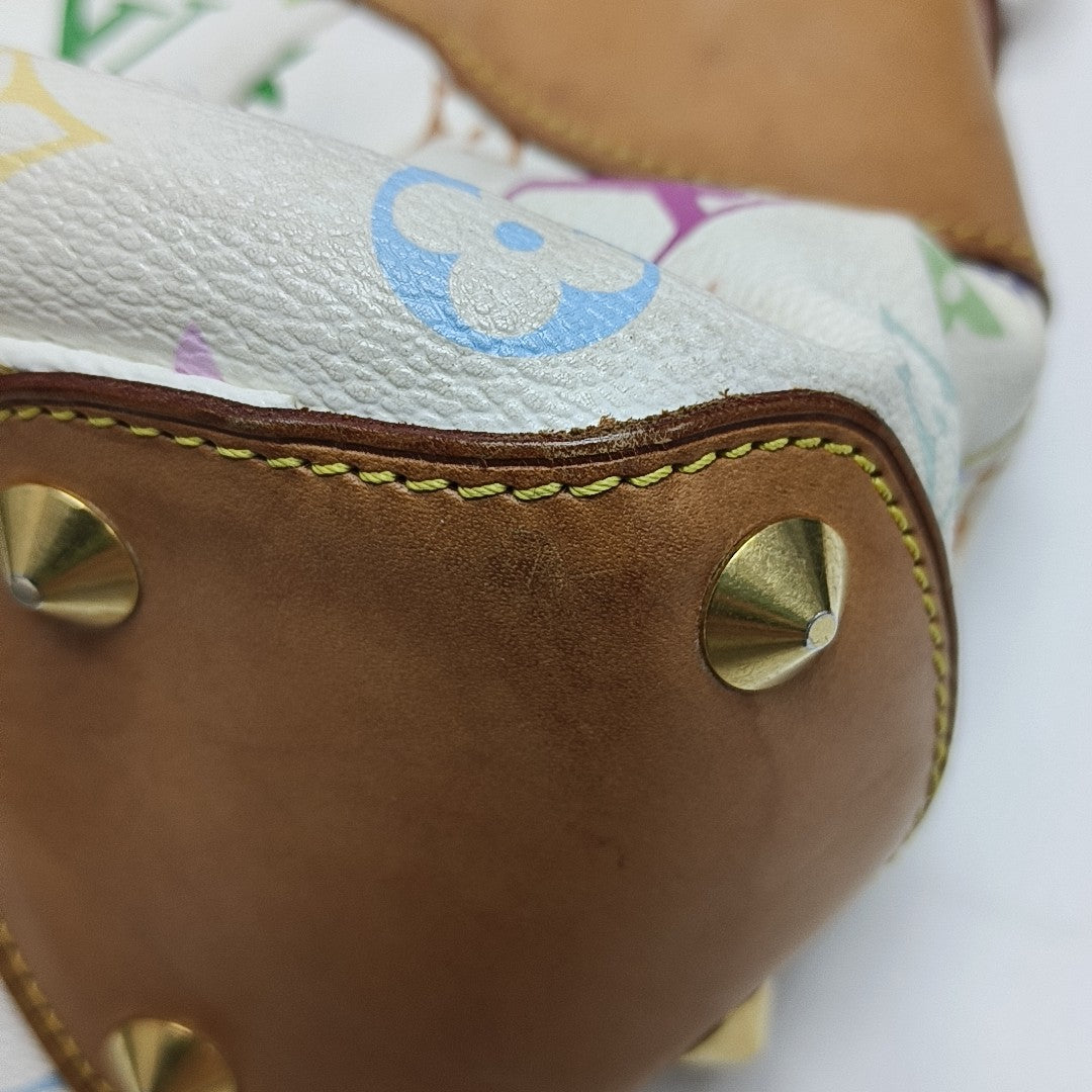 JUDY PM Monogram Coated Canvas White