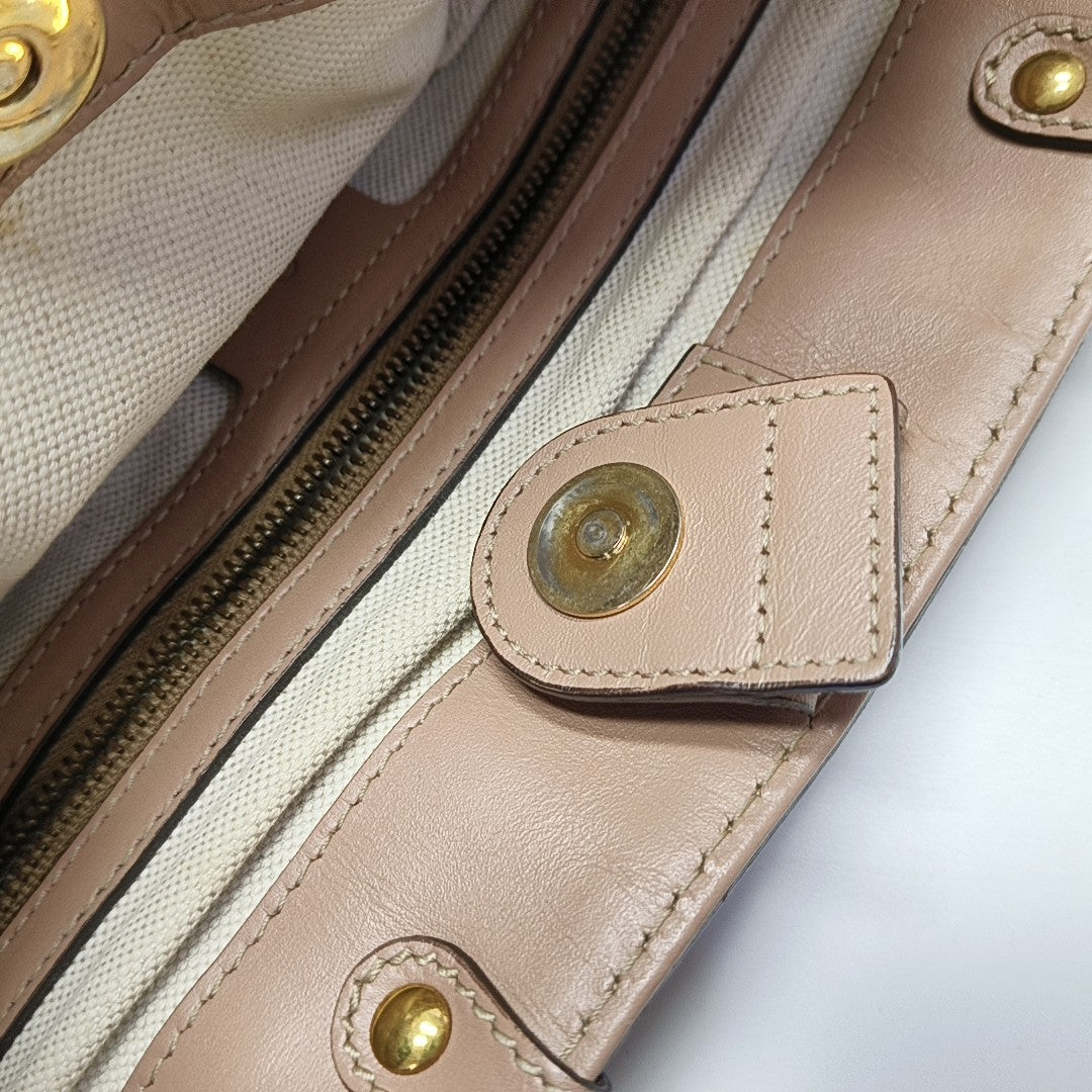 Sukey Monogram Calfskin Pink