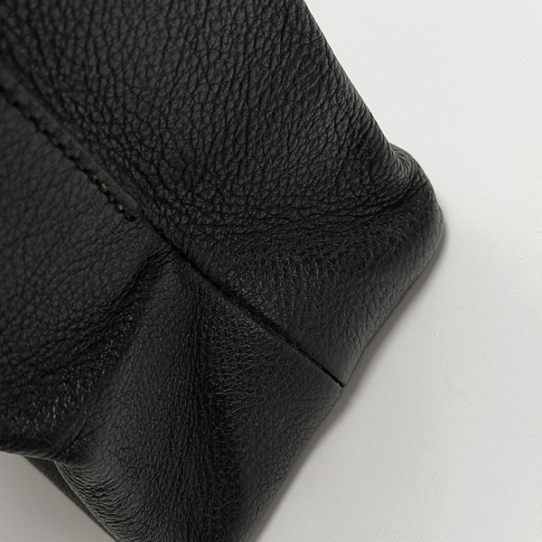 Shopping Bag Calfskin Black