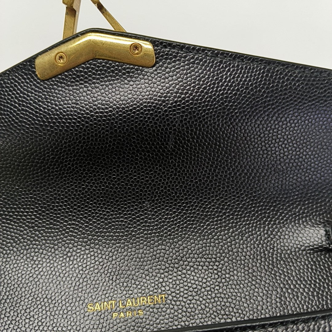 CASSANDRA Calfskin Black