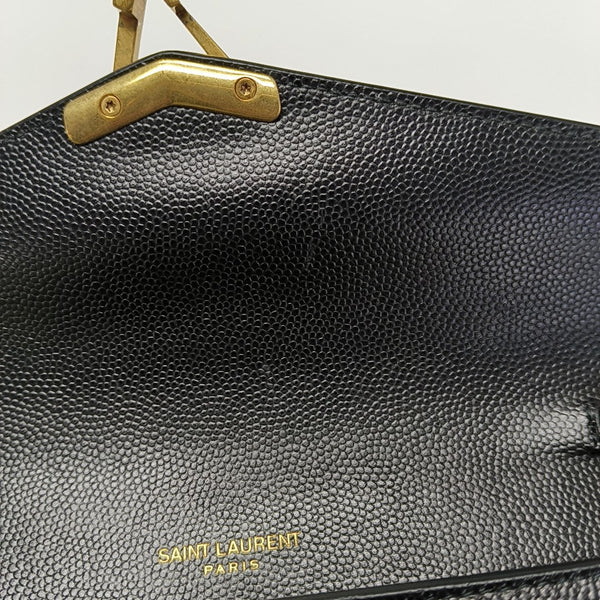 CASSANDRA Calfskin Black