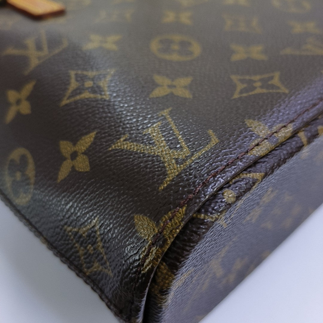 VINTAGE VAVIN PM Monogram Coated Canvas Brown