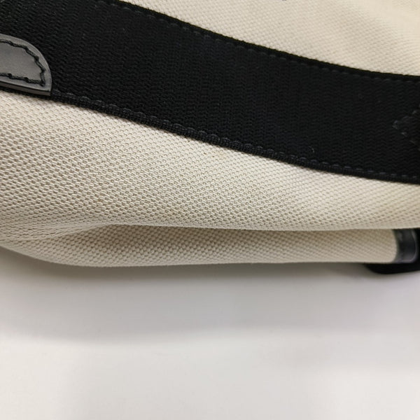 Navy Mini Canvas White