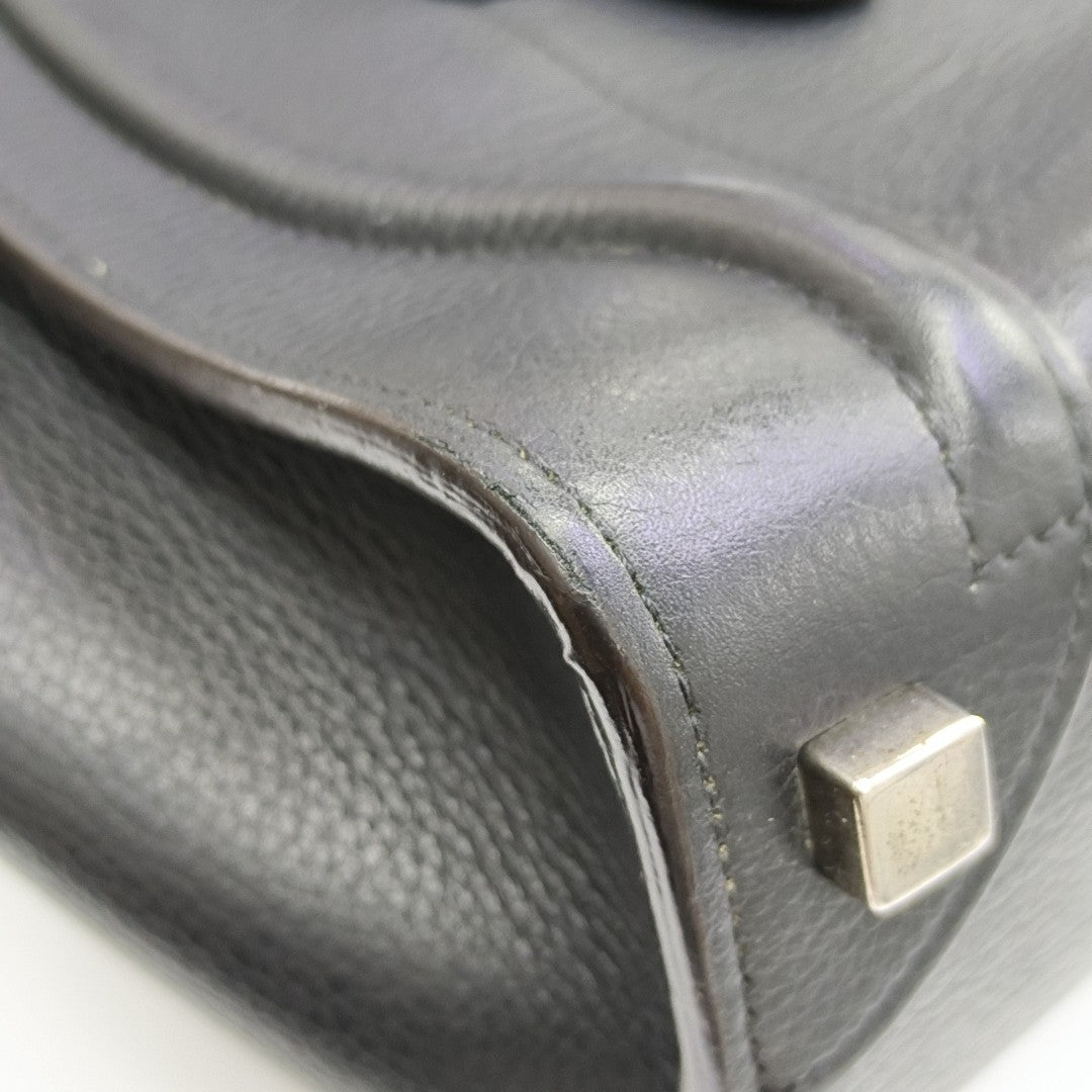 LUGGAGE Calfskin Black