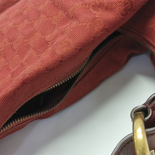 Monogram Canvas Top Handle Bag Red