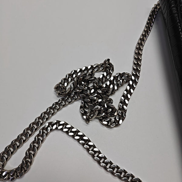 Calfskin Shoulder Bag Black