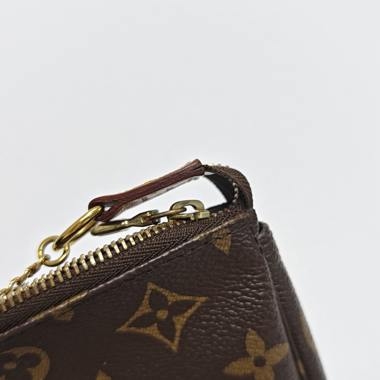 ACCESSOIRES Mini Monogram Coated Canvas Brown