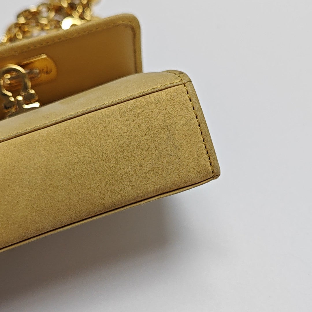 Kelly Calfskin Yellow