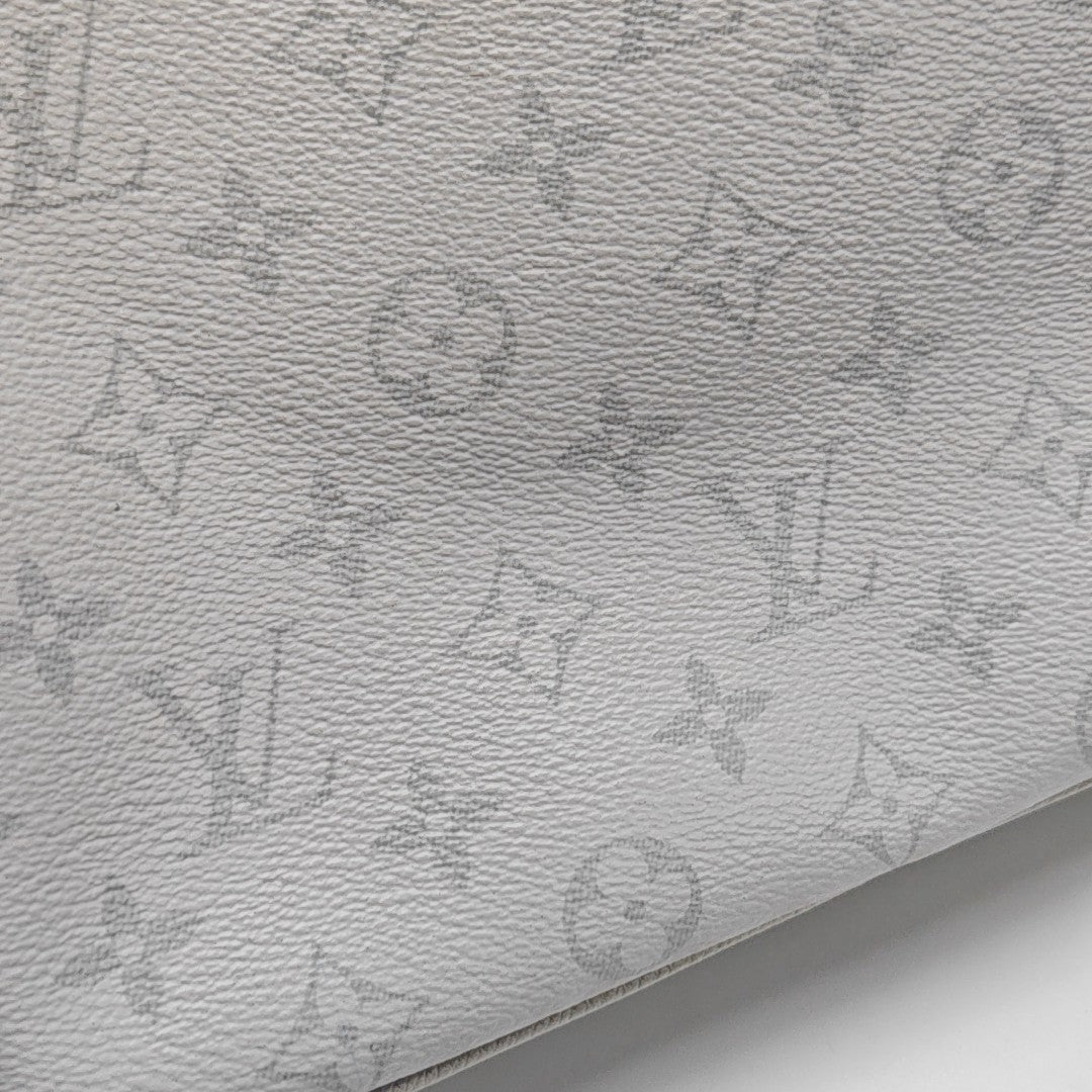 OUTDOOR PM Monogram Coated Canvas White