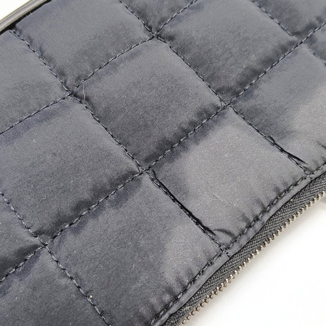 Quilted Canvas Black
