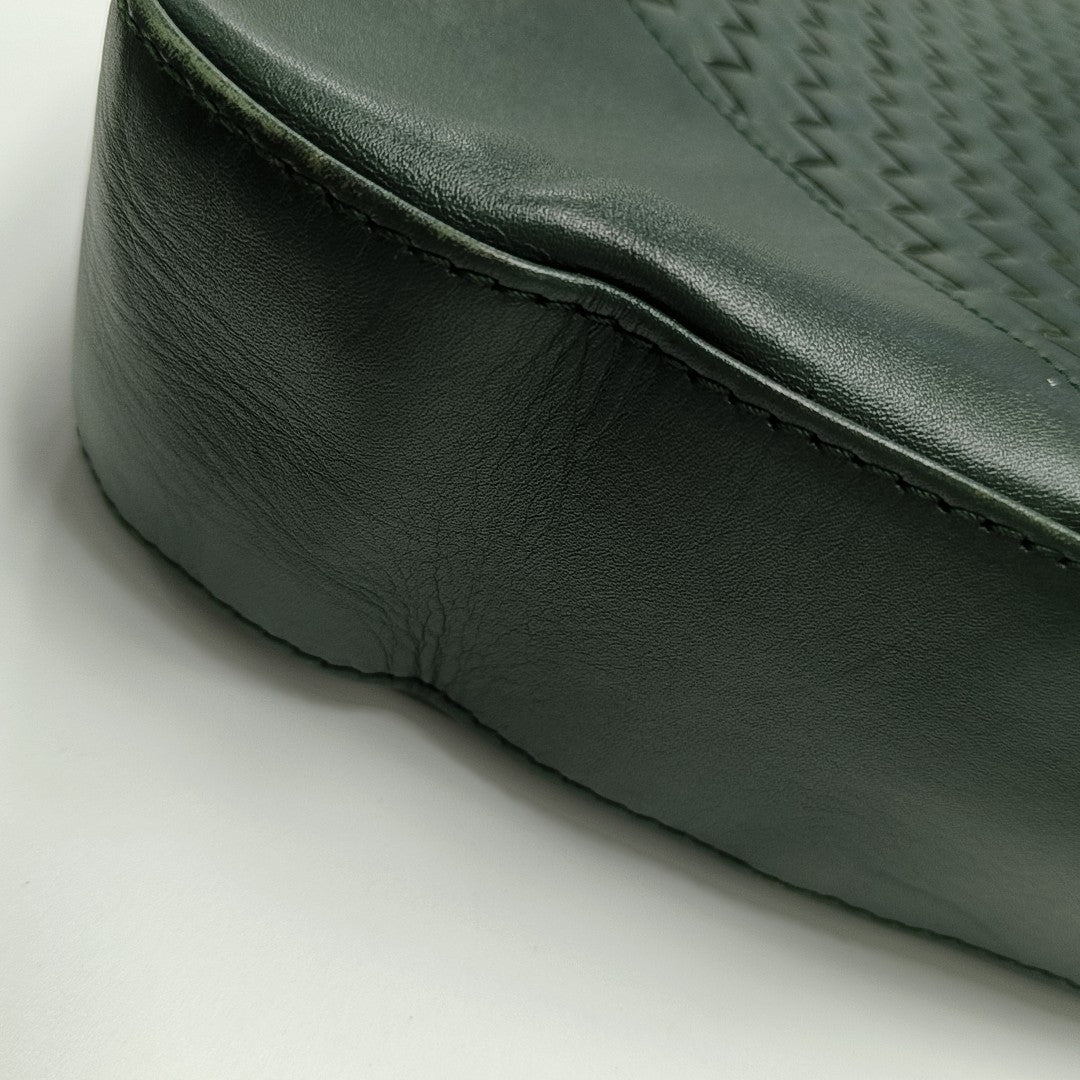 Calfskin Shoulder Bag Green