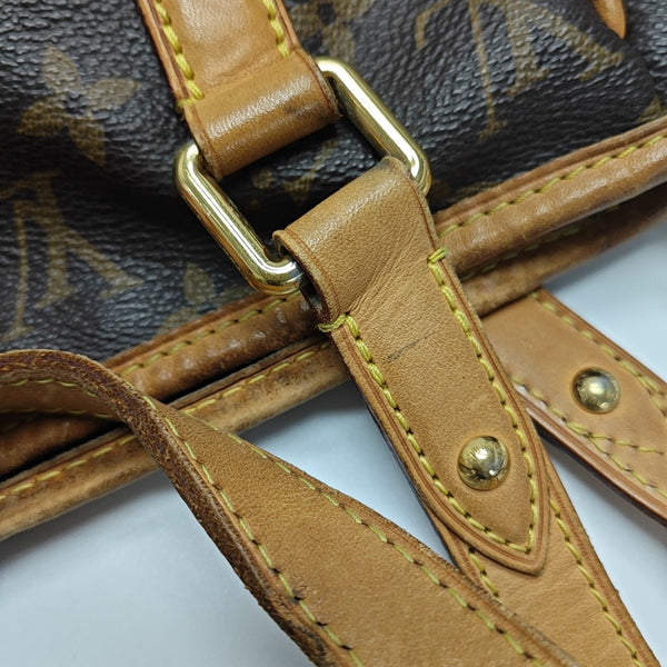 RETIRO GM Monogram Coated Canvas Brown