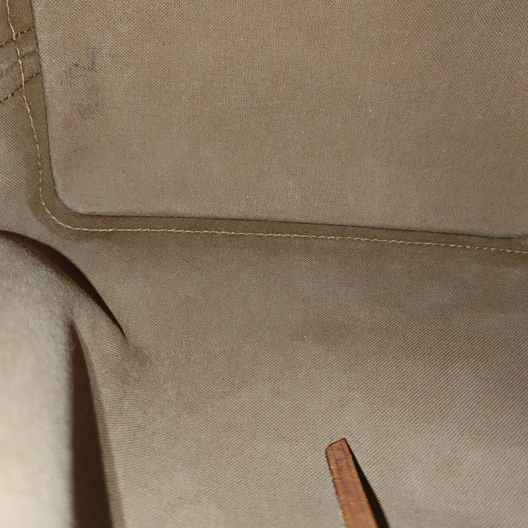 NOÉ BB Monogram Coated Canvas Brown