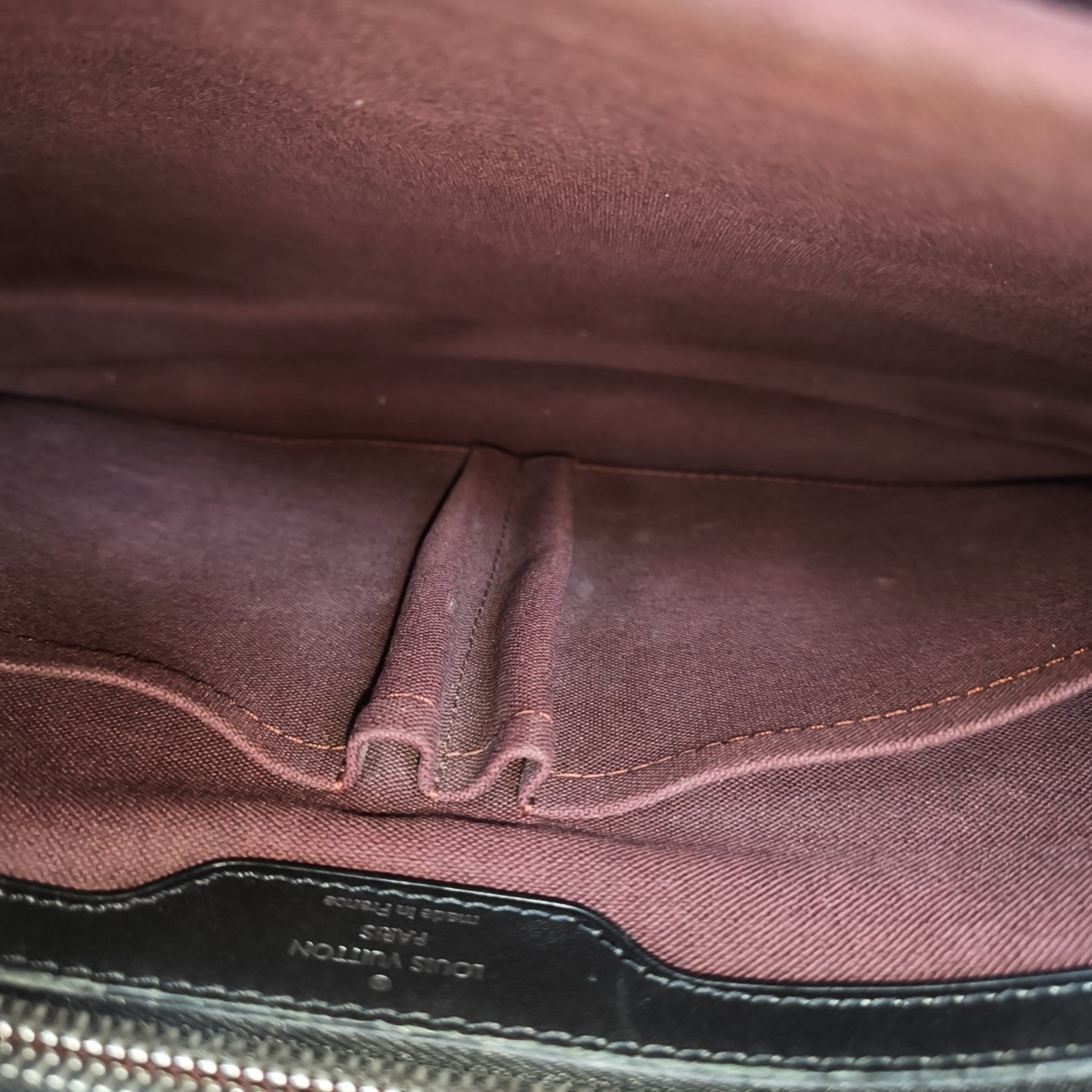 VINTAGE BEAUBOURG Monogram Coated Canvas Brown