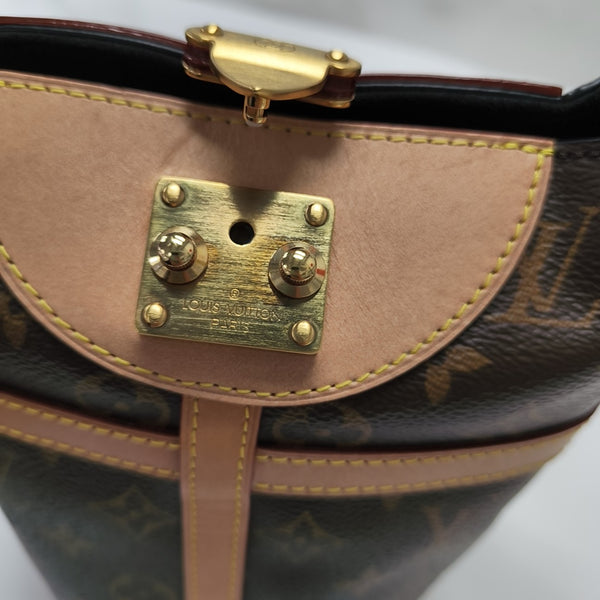 DUFFLE Monogram Coated Canvas Brown