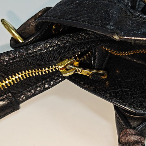 Classic City Small Lambskin Black