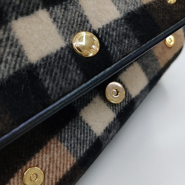 Crossbody Bag Wool Multicolor