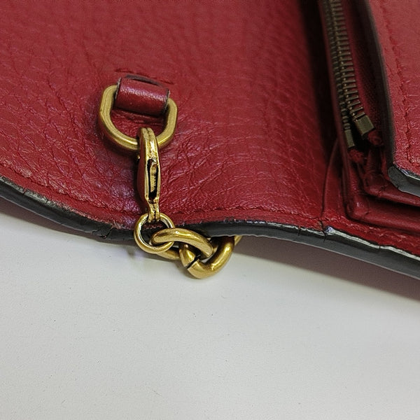 GG Marmont Mini Calfskin Red