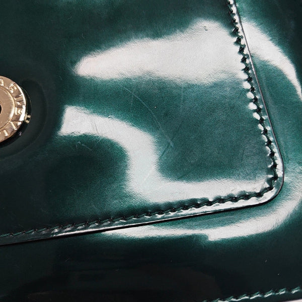 SERPENTI FOREVER Small Patent Leather Green