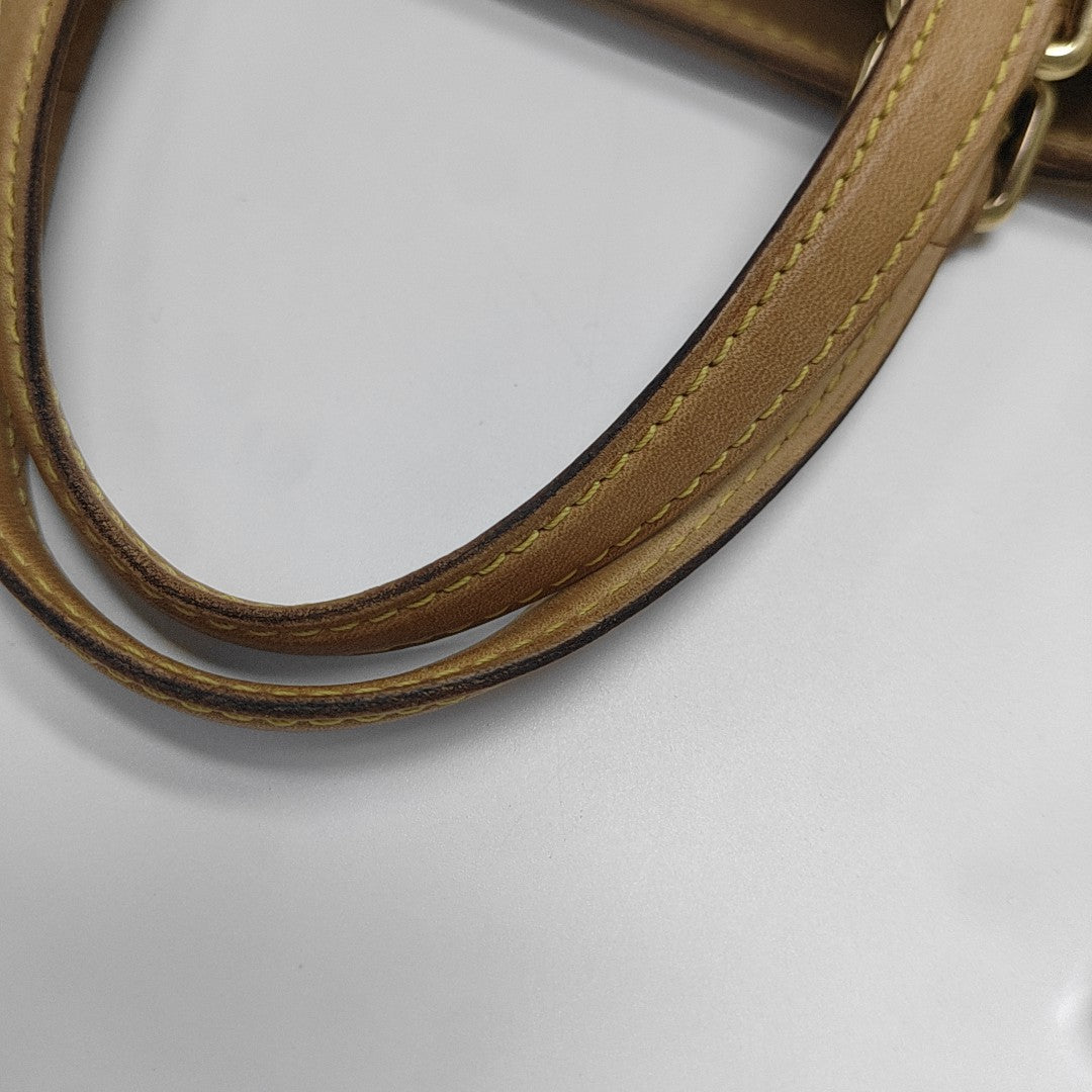 BREA MM Monogram Patent Leather Yellow