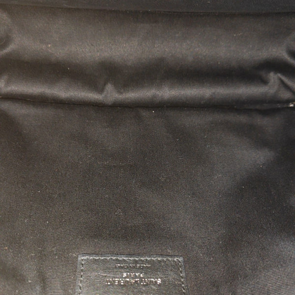 NIKI Medium Chevron Calfskin Black
