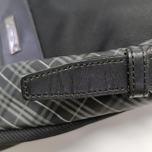Fabric Shoulder Bag Black