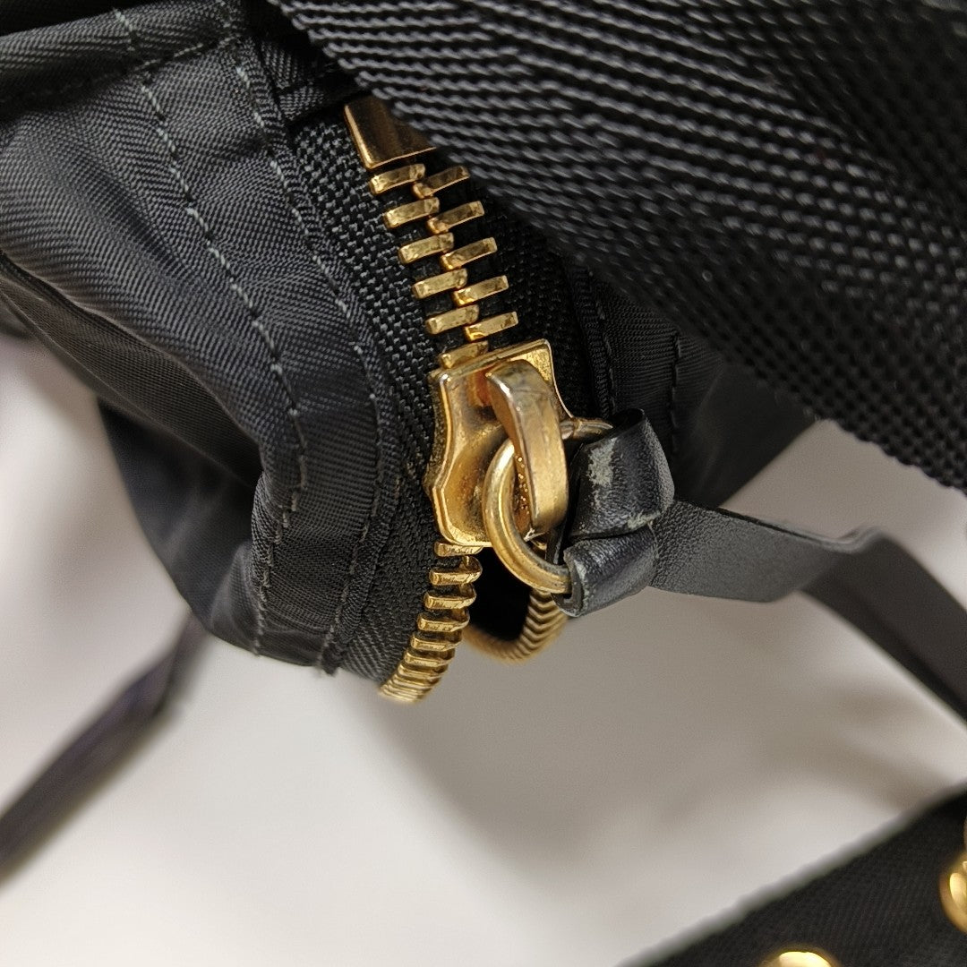 The Rucksack Medium Nylon Black