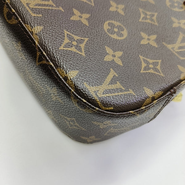 SPONTINI Monogram Coated Canvas Brown