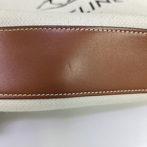 CABAS CELINE Small Canvas Beige