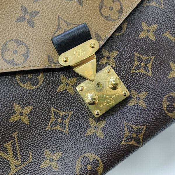 MÉTIS MM Monogram Coated Canvas Multicolor