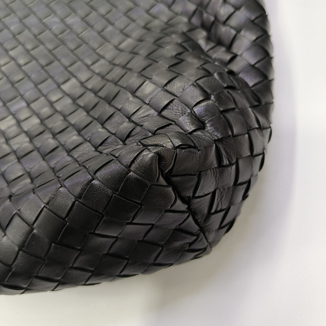 Calfskin Shoulder Bag Black