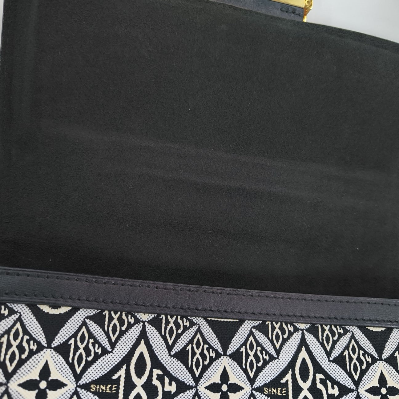 DAUPHINE MM Monogram Fabric Gray