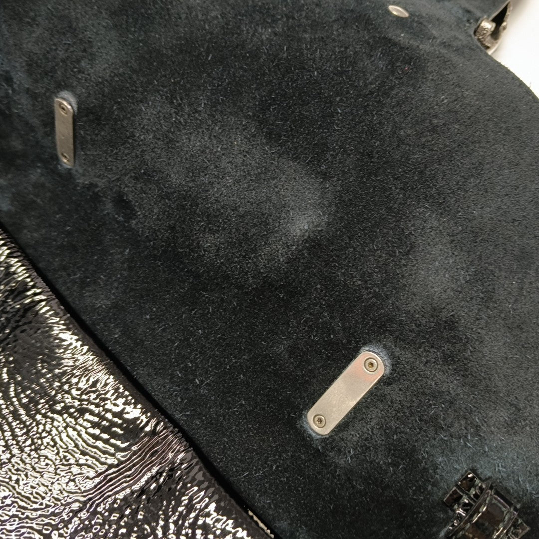 Dionysus Medium Patent Leather Black