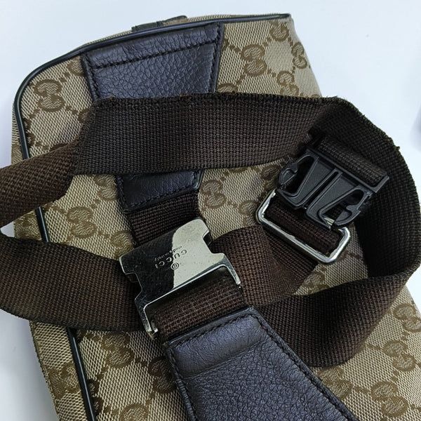 GG Supreme Monogram Canvas Brown