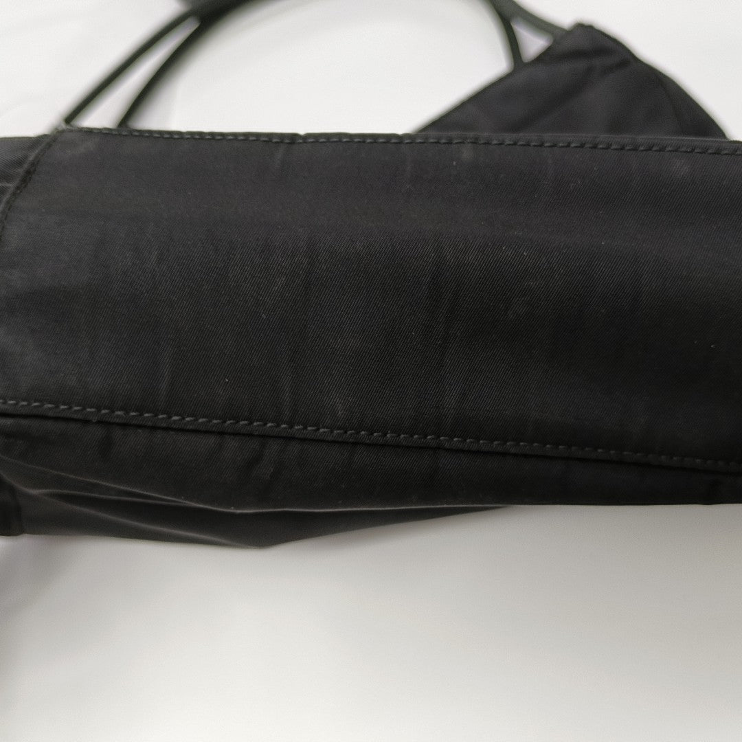 Nylon Tote Bag Black